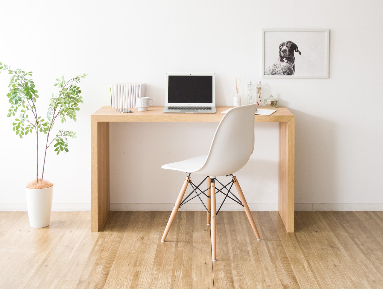 シンプルデスク 横幅150cm×奥行40cm Visage Neo（ビサージュ ネオ）