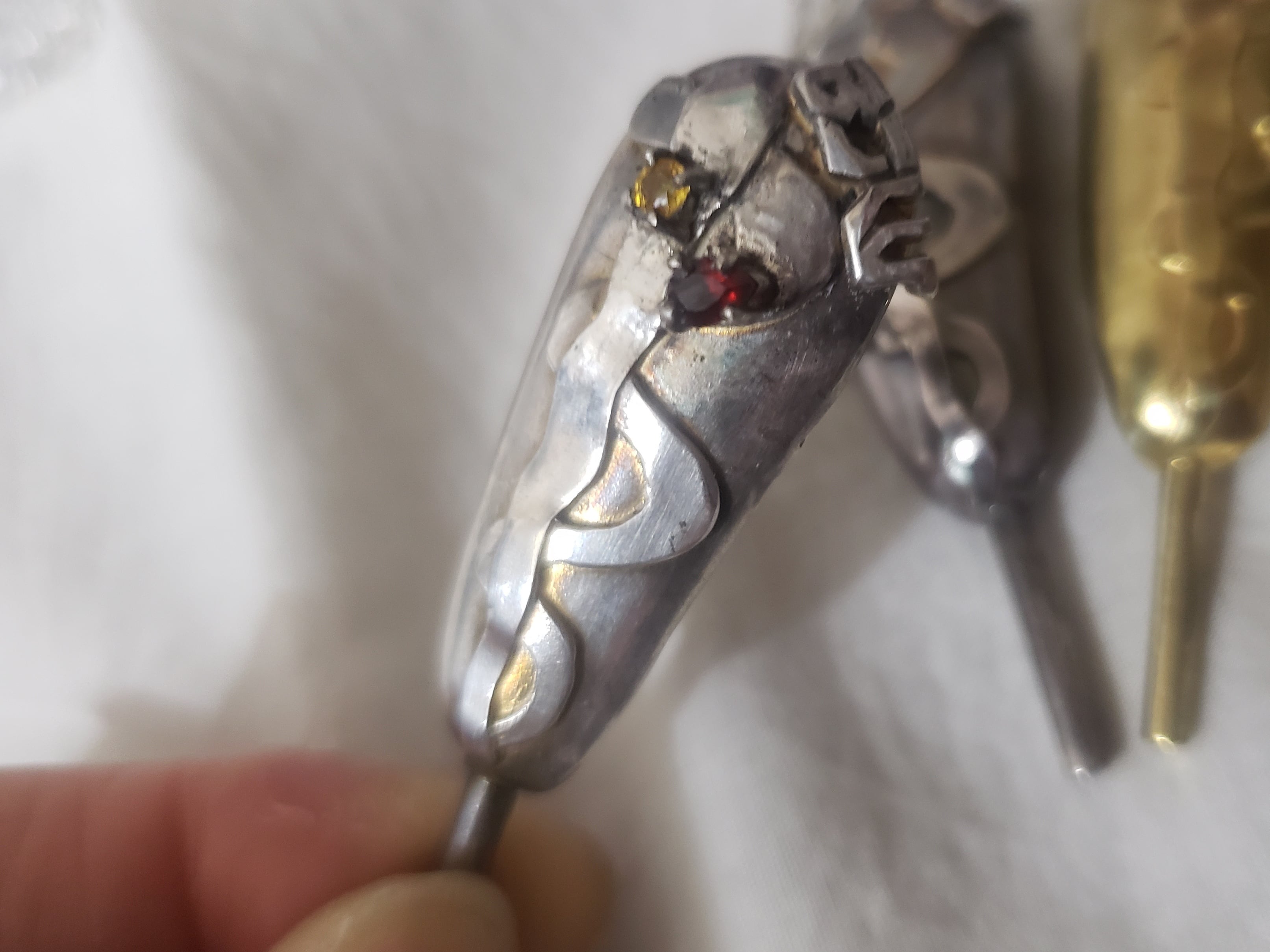 大日本プロレス公式グッズ 世界一固いフランク ネックレス（シルバー