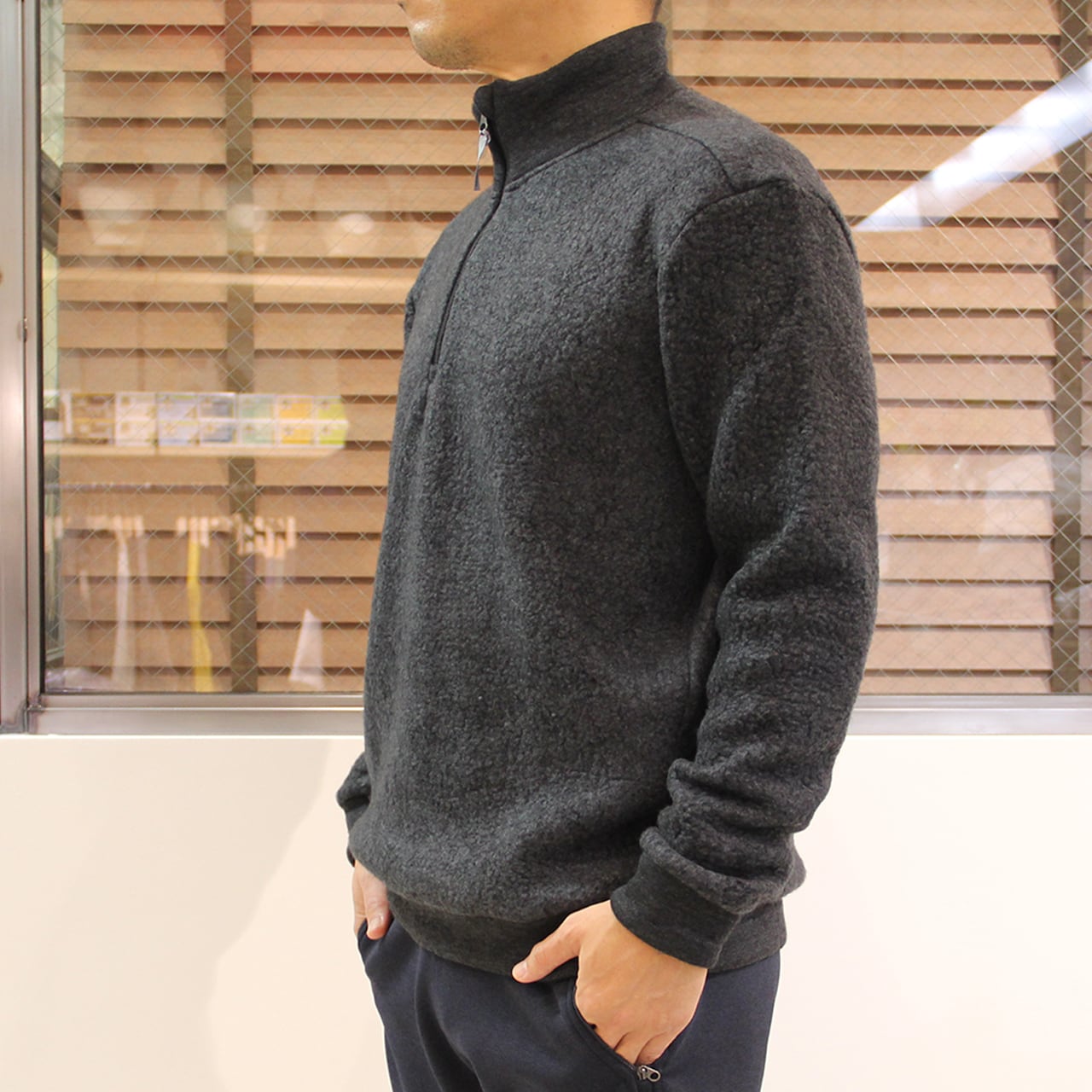 新品未使用 HOUDINIフーディニ Alto Half Zip Black