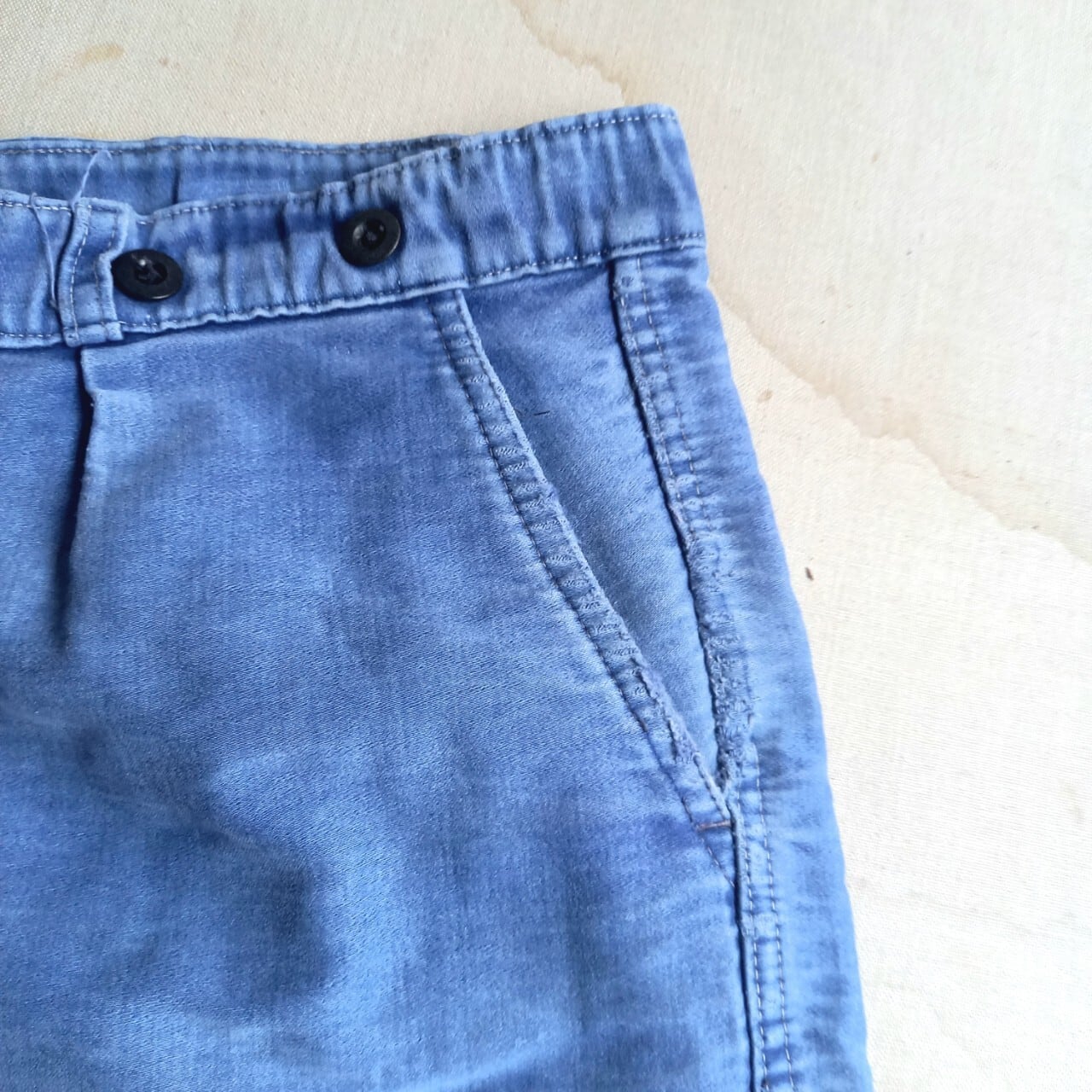 50s ESKA モールスキン フレンチワークパンツ 40インチ位 ボロ