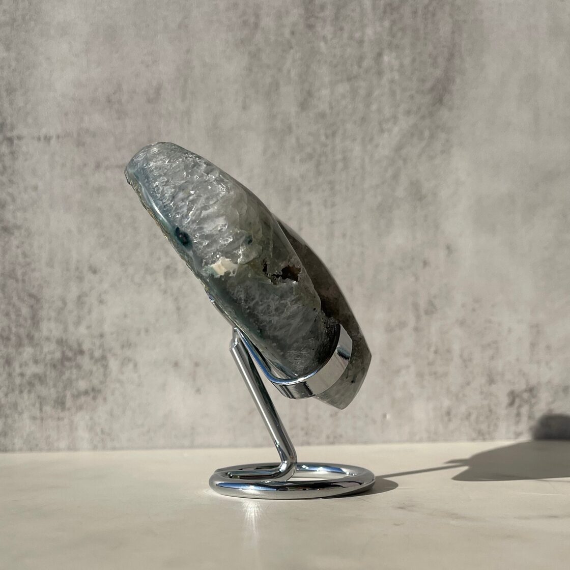 グリーンクォーツ／緑水晶】ハート 鉱物 天然石 パワーストーン 台座