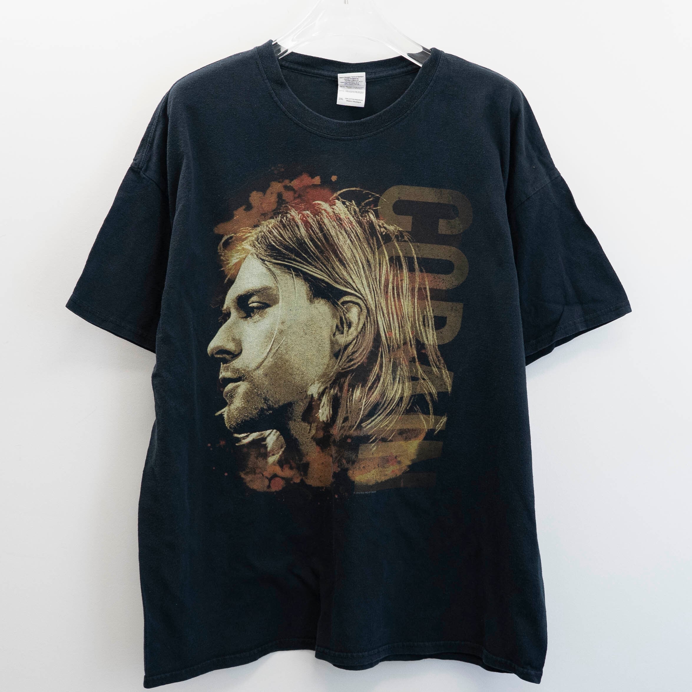 Nirvana " Kurt Cobain 2015 " Gildan 2XL 【E2-119】