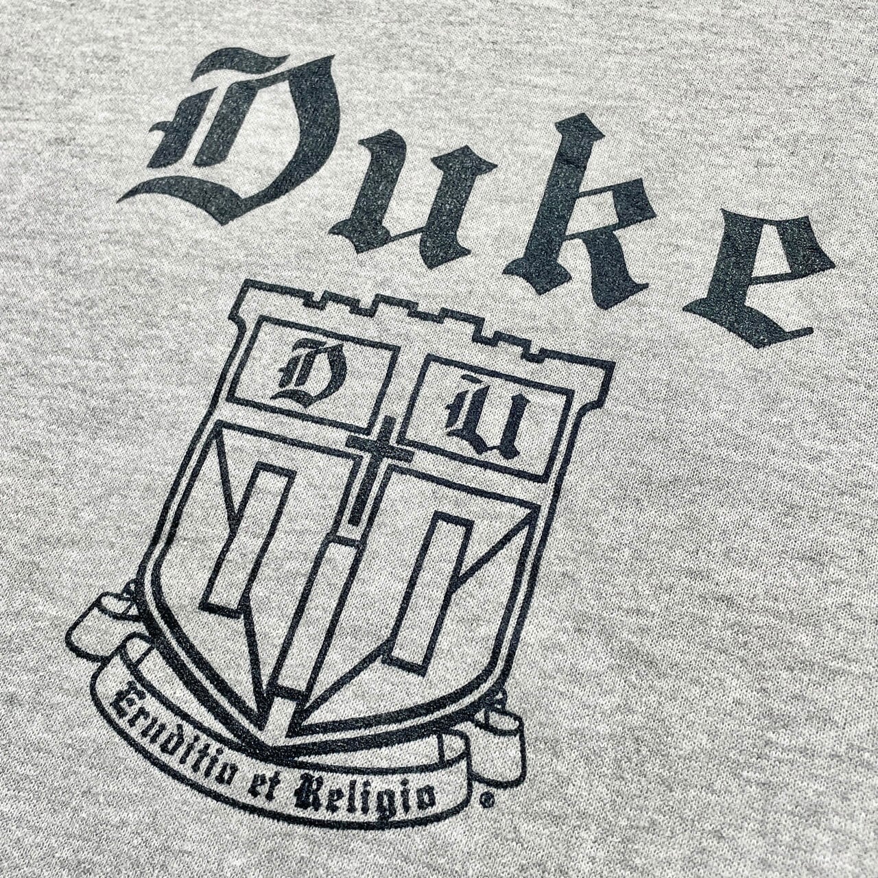 90年代 USA製 Duke デューク大学 カレッジプリント スウェットシャツ