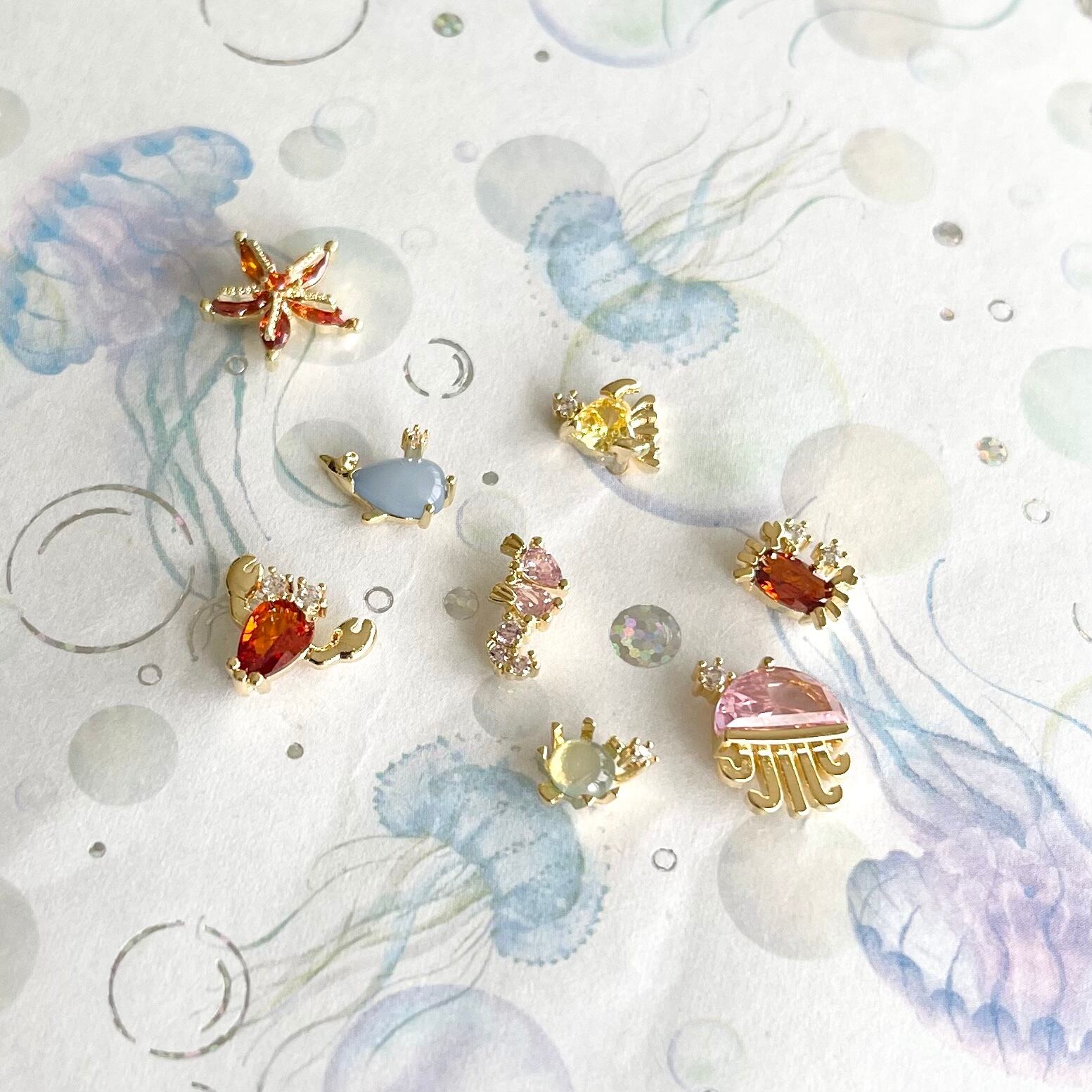 小物・アクセサリー SEA-ANGELS17 Under the SEA Pierce -Cony Island Aquarium-（海の仲間たちピアス