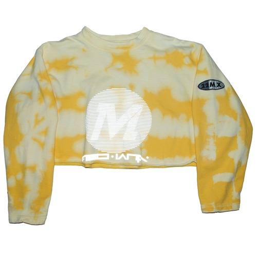 『MECHANIX』90s tie-dye cropped pullover
