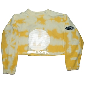 『MECHANIX』90s tie-dye cropped pullover