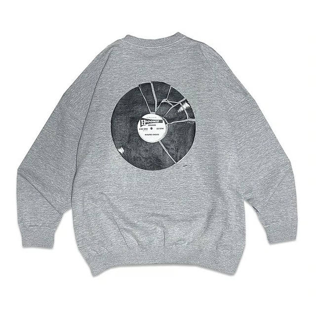 HANG THE DJ BIG CREWNECK SWEAT / HEAD GOONIE