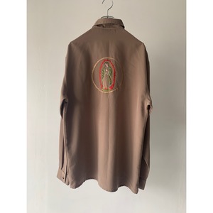 Maria embroidery design shirt 