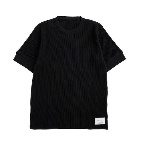 THE INOUE BROTHERS／Waffle T-shirt／Black