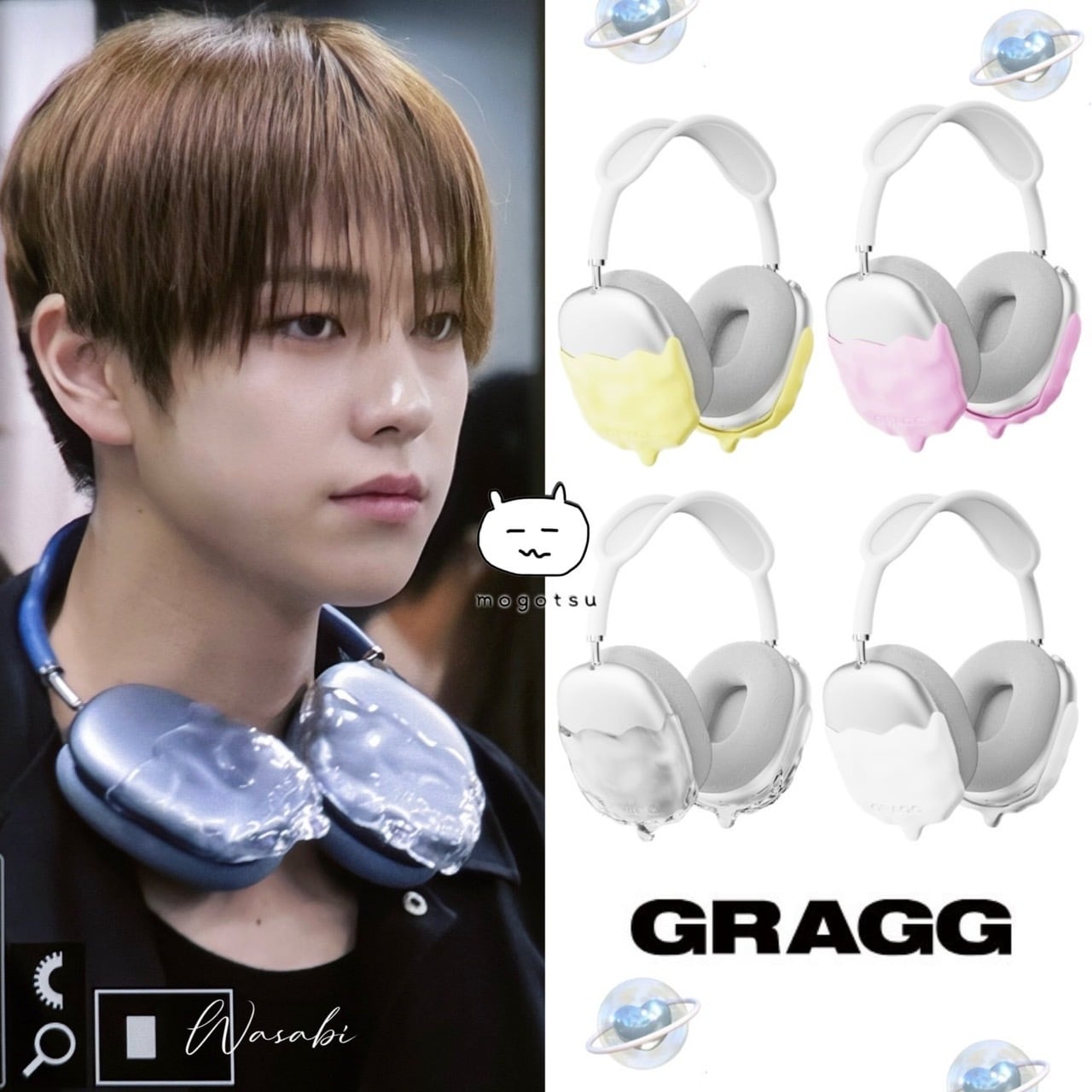 SHINee - KEY, andTEAM-TAKI 着用] GRAGG [24SS 新商品] AIRPODS MAX 
