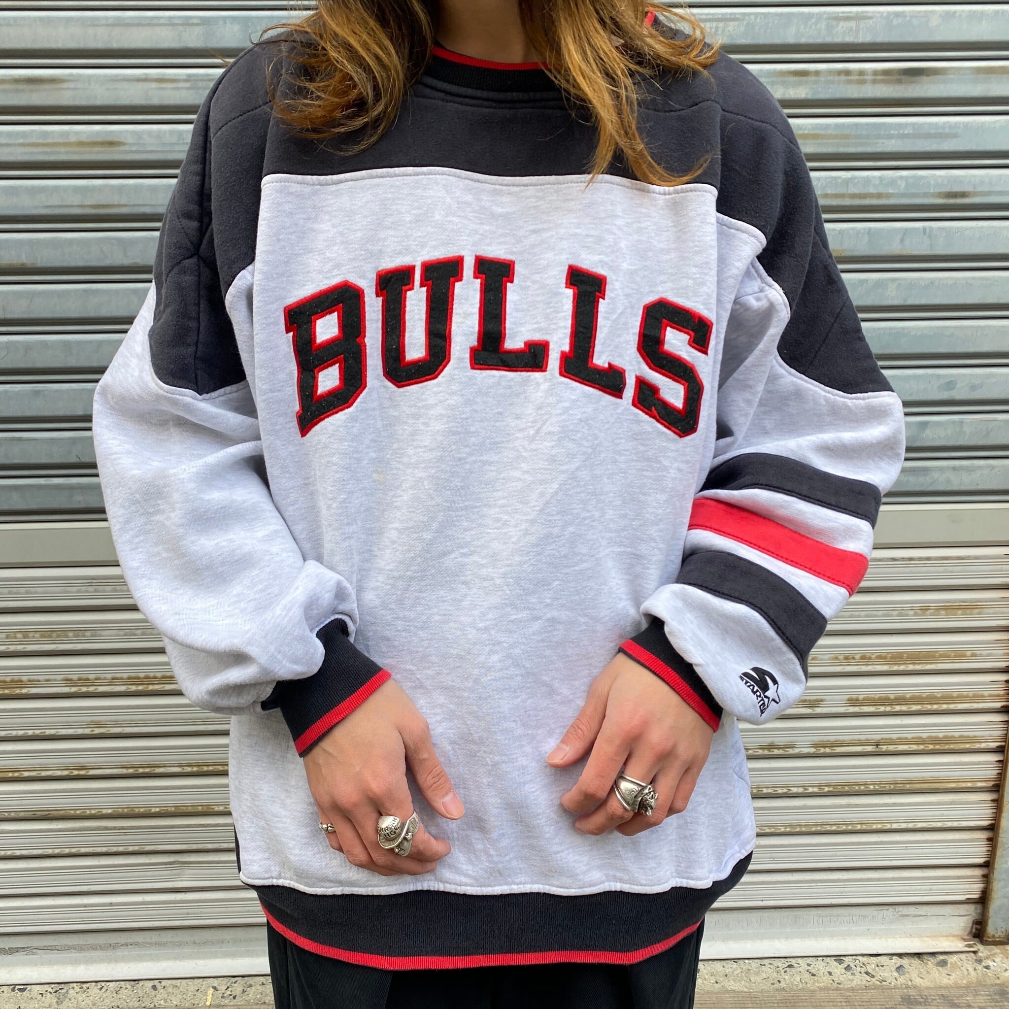 90年代 ビンテージ STARTAR スターター CHICAGO BULLS ...