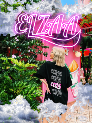 【予約販売】ELZAA-TEE　ネオンピンク 7月26日まで