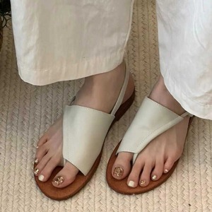 Tong Strap Flat Sandals T4445
