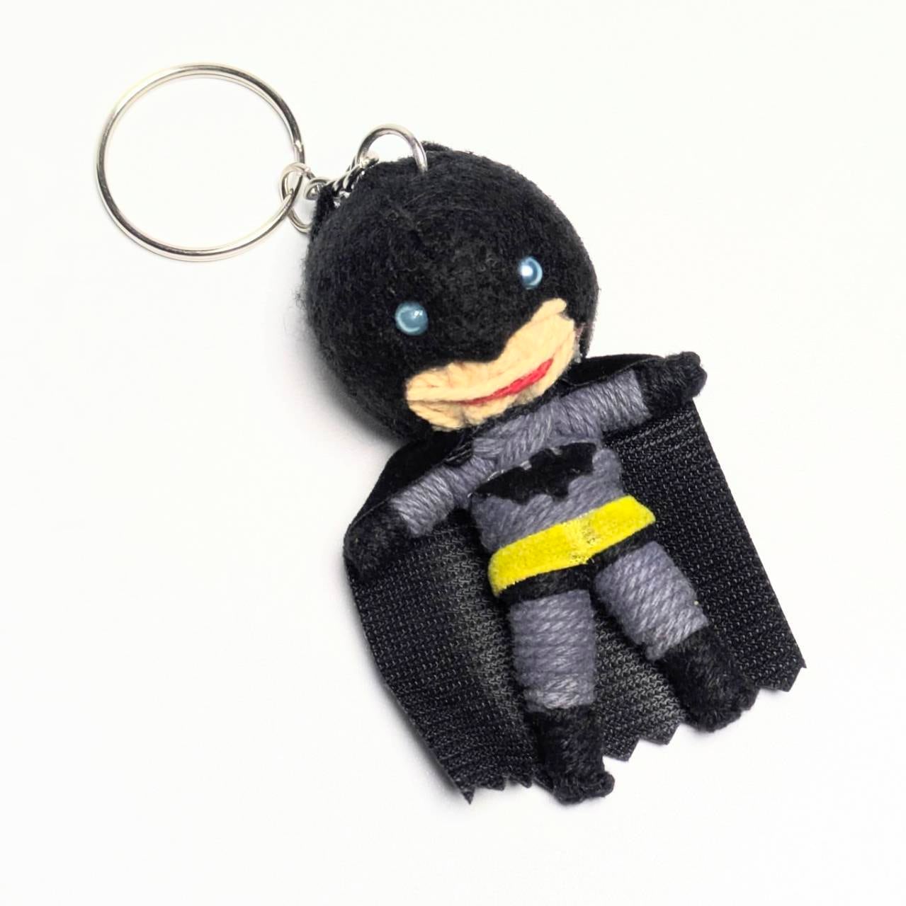 【 BATMAN ( バットマン ) 】 Voodoo doll KeyHolder / ブードゥー人形 / 身代わり人形 /お守り人形 〚アメリカン雑貨 アメトイ〛