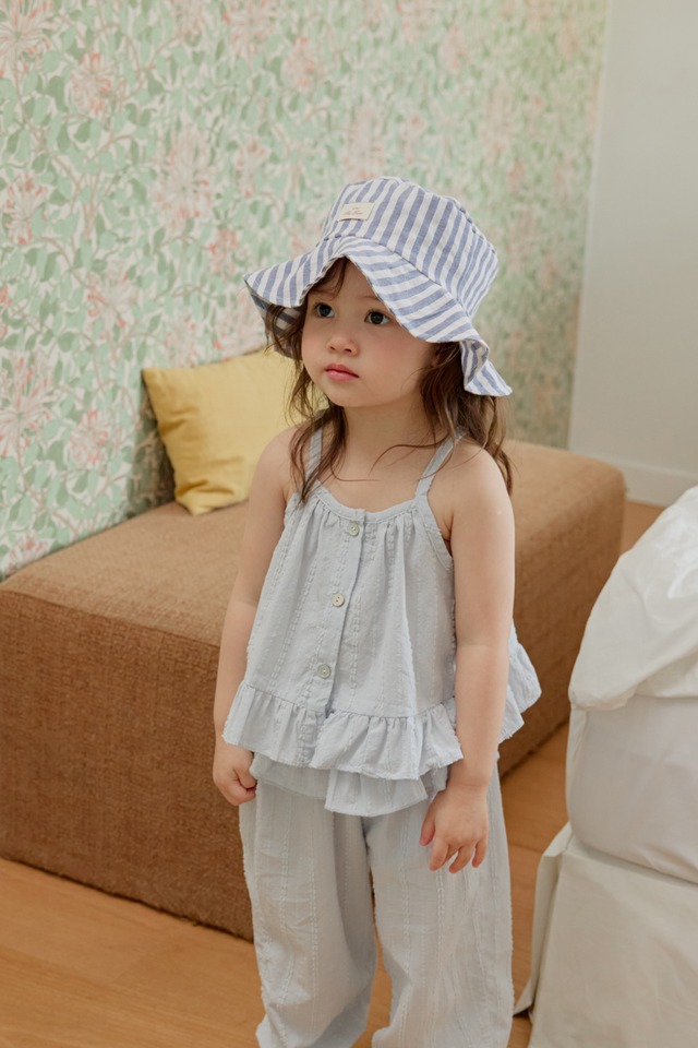 [予約][送料無料]≪ONU≫Striped Bucket Hat 57
