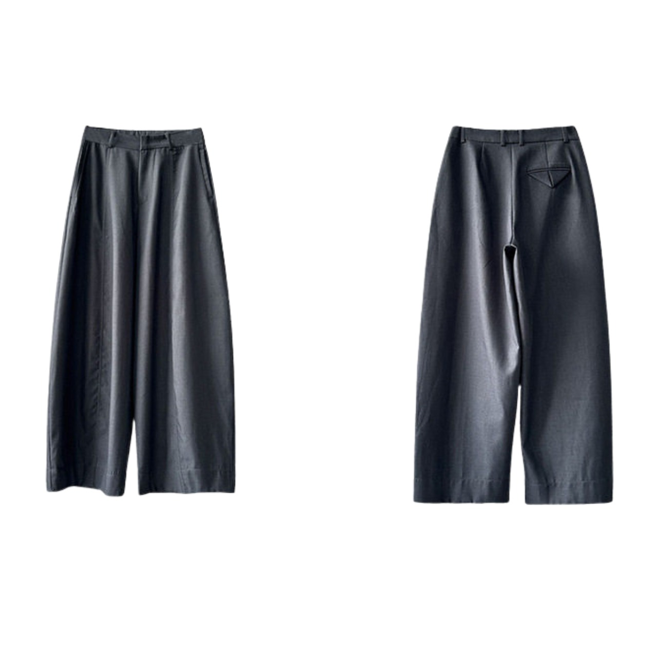 フルレングス ワイドシルエット パンツ 　全3色　 00066