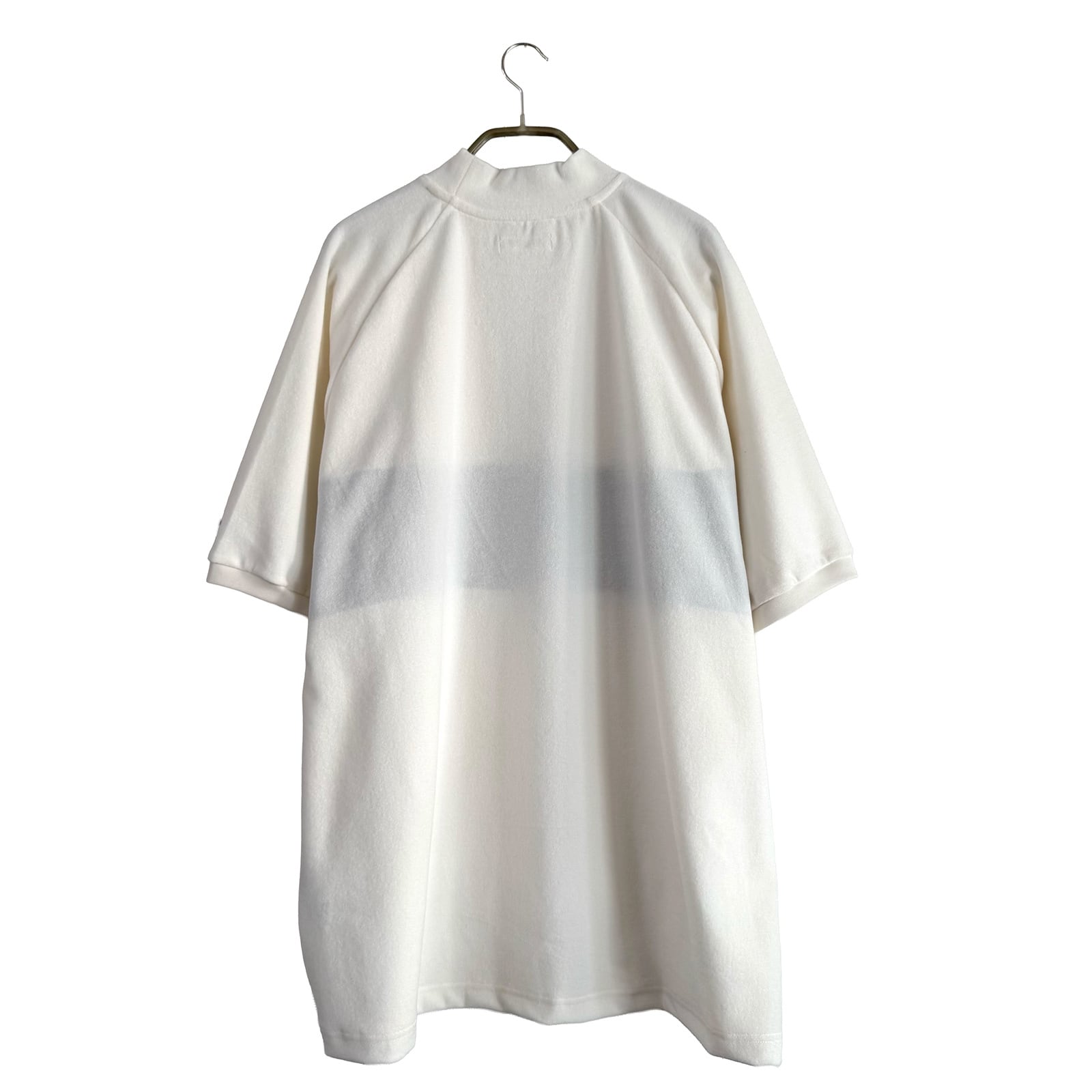 メンズウェア 8G SHOOT HIGH GAUGE PILE MOCK NECK SHIRT HIGH GAUGE PILE MOCK NECK SHIRT -WHITE- | 8G SHOOT WEBSTORE