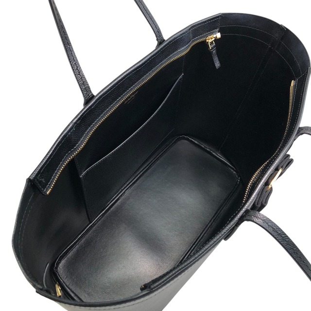 Salvatore Ferragamo サルヴァトーレ フェラガモ トートバッグ ブラック ヴァラ レザー vintage ヴィンテージ オールド 8dgiw2