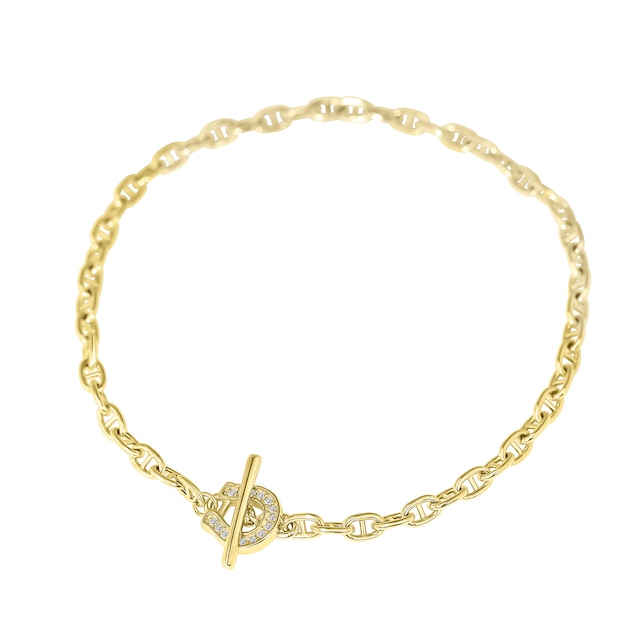 s925 horseshoe anchor bracelet #B12