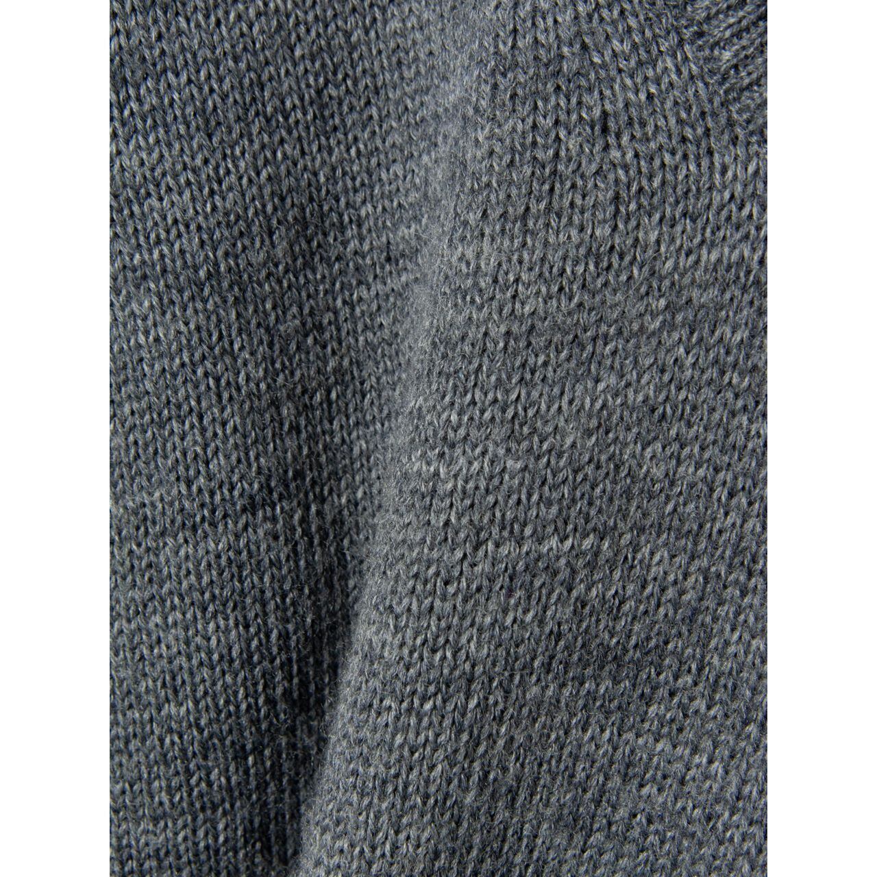 【Made in Scotland】For Harrods wool-nylon v-neck sweater(スコットランド製 ハロッズ別注 ウール ナイロンVネックニット セーター)10d