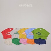 【取寄/韓国直送】SOYBEAN 26/SM サンシャインテリ上下セット｜夏服｜韓国子供服