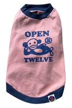 天竺 リンガー タンクトップ [OPEN TWELVE] （ピンク）