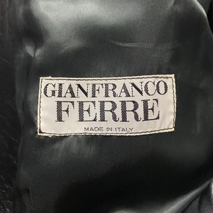 GIANFRANCO FERRE leather short blouson