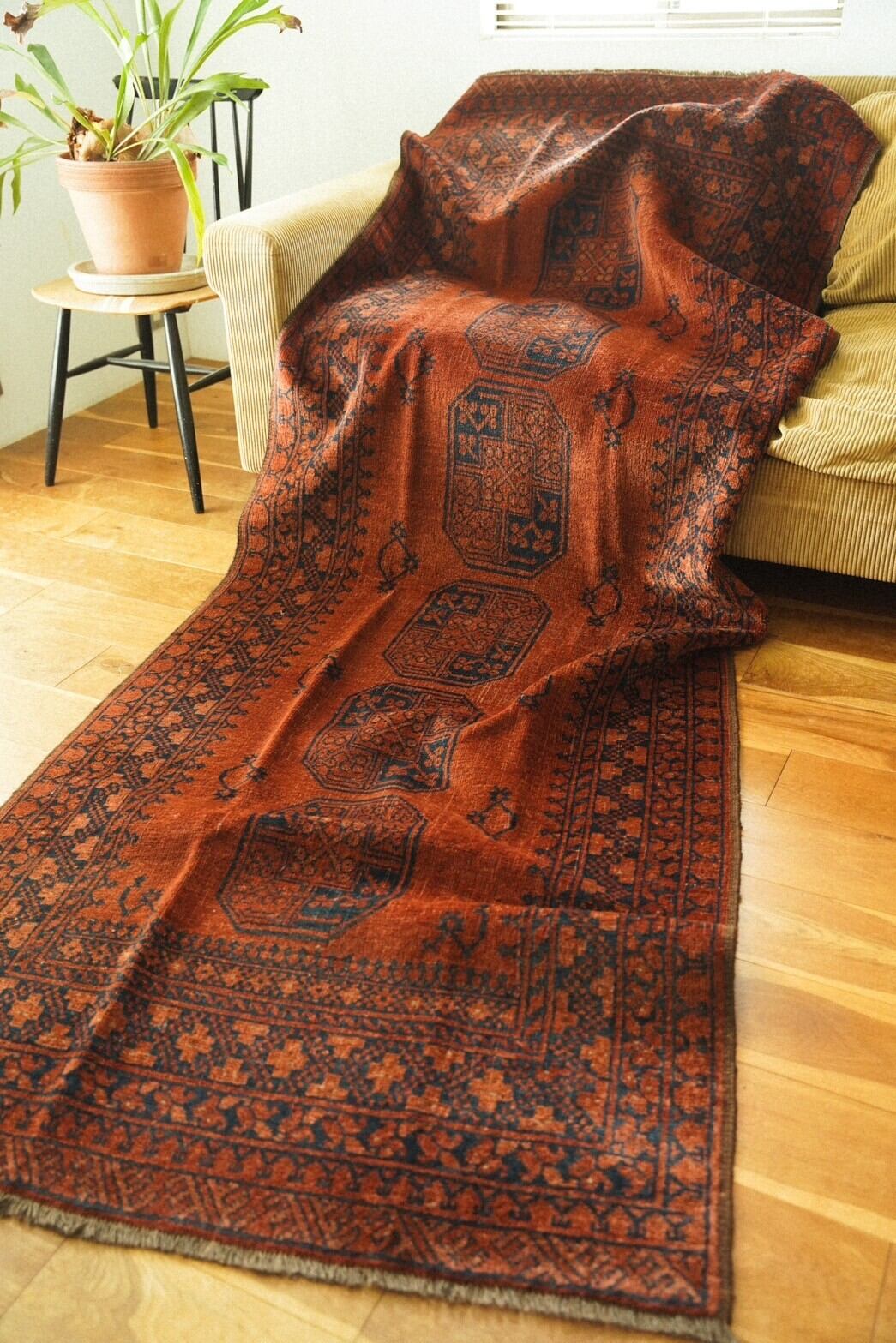 1314-Vintage Turkmen rug