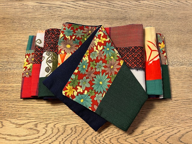 新作】ハンドメイド パッチワーク半幅帯 51 | Kohaku kimono