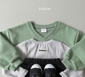 【取寄】teteco ブイネックMTM｜秋服｜韓国子供服｜ 26/AT