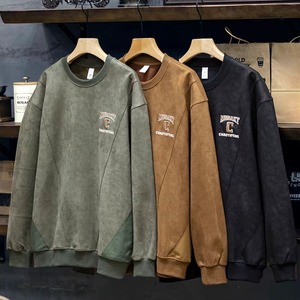 Men's Suede Sweatshirt(VE035)