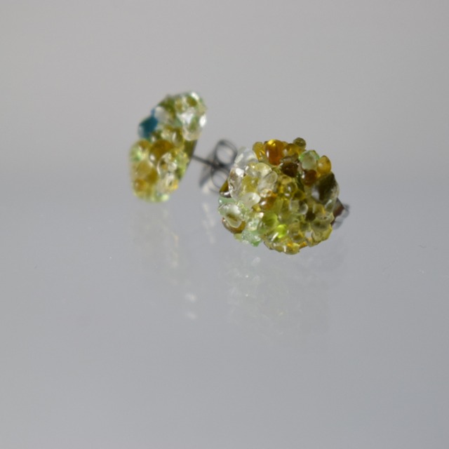 旅するガラス-ピアス