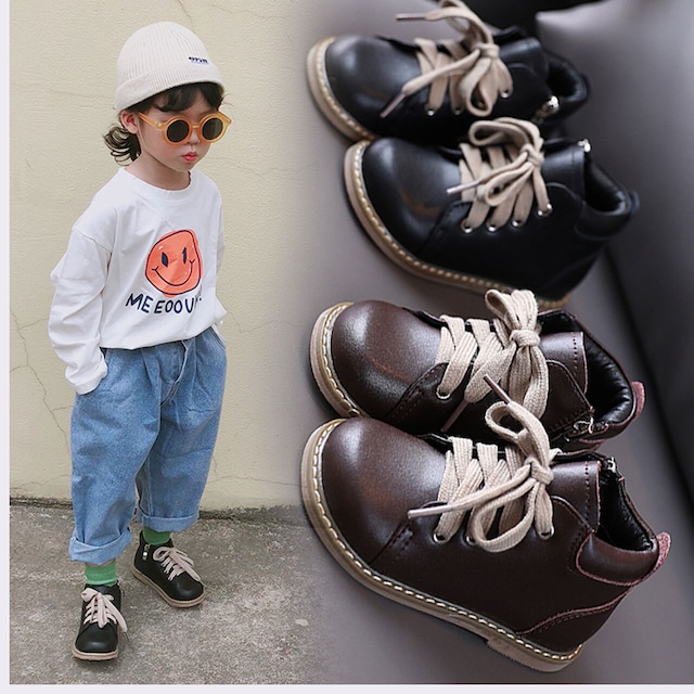 13.5-20.5 Classic short-boots 紐type ２color