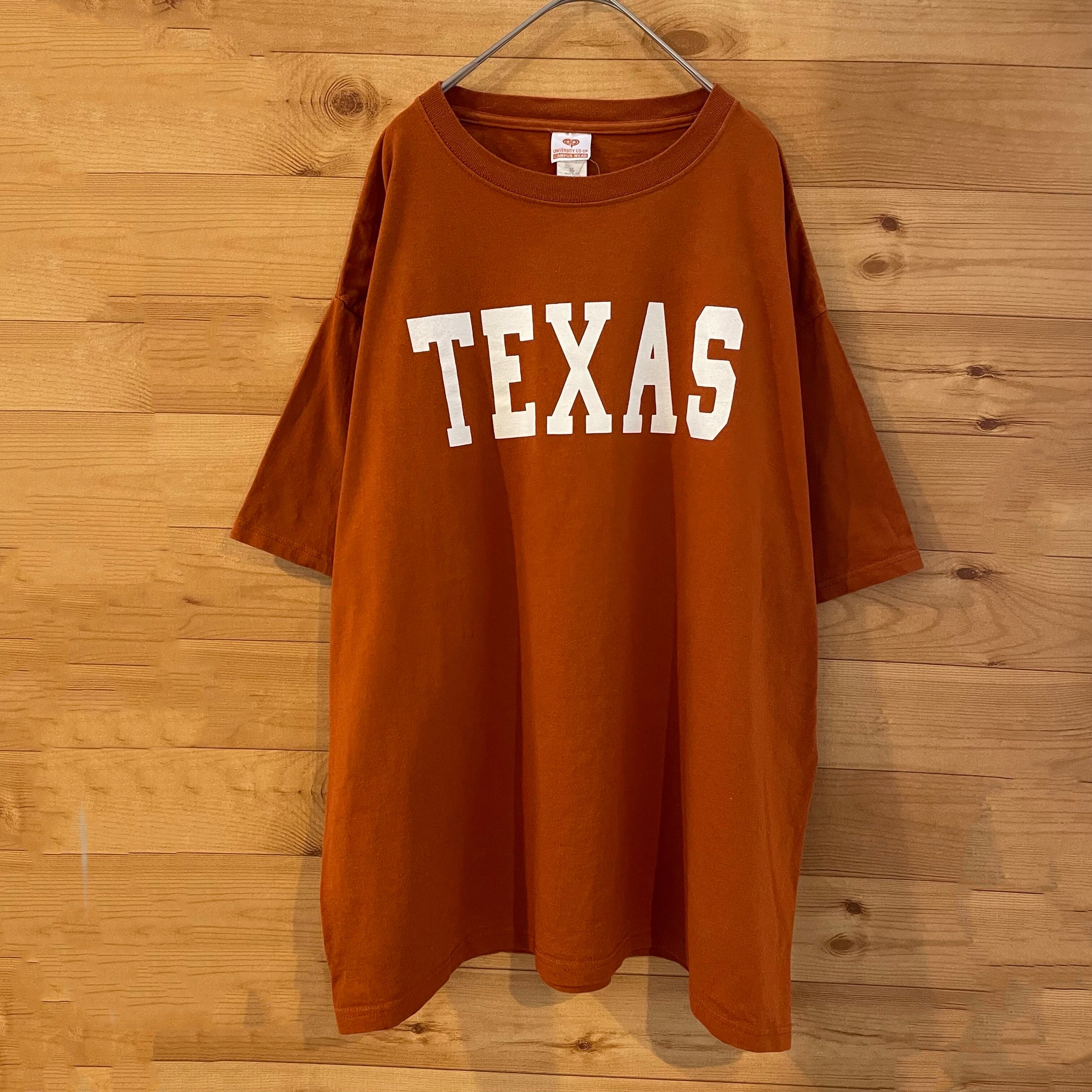 UNIVERSTIY COOP】カレッジ テキサス大学 ロゴ TEXAS Tシャツ XL