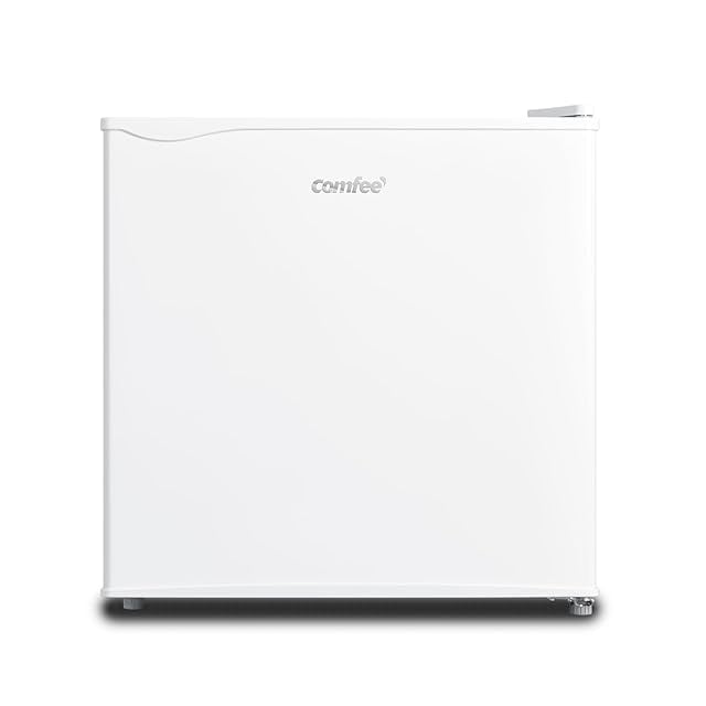 COMFEE' 冷蔵庫 90L インバーター 省エネ 2ドア 右開き ホワイト