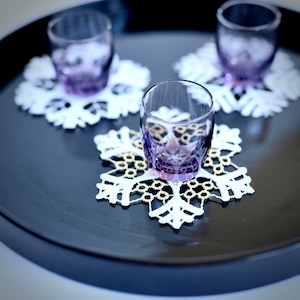 【41131】紫ガラスのミニカップ/ Purple Glass Cup
