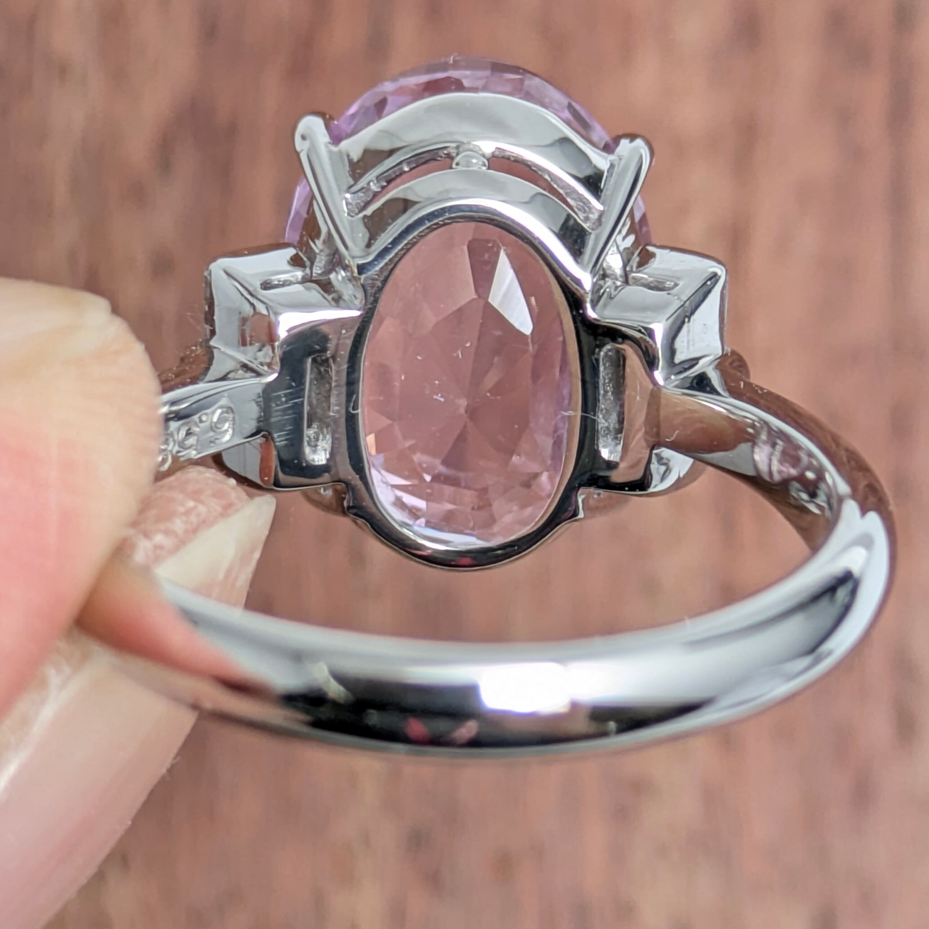 直販オンライン PT900 サファイヤ リング 0.15CT 【公式通販】