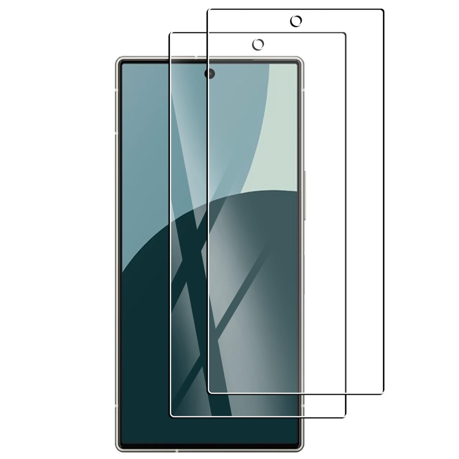 【2枚パック】対応 AQUOS R9 用のガラス フィルム 対応 AQUOS R9 用の強化保護ガラス 対応 AQUOS r9 5G 用の液晶保護フィルム 【日本旭硝子素材AGC製品 硬度9H 気泡ゼロ飛散防止 衝撃吸収 指紋防止 簡単貼り付け】 PCduoduo