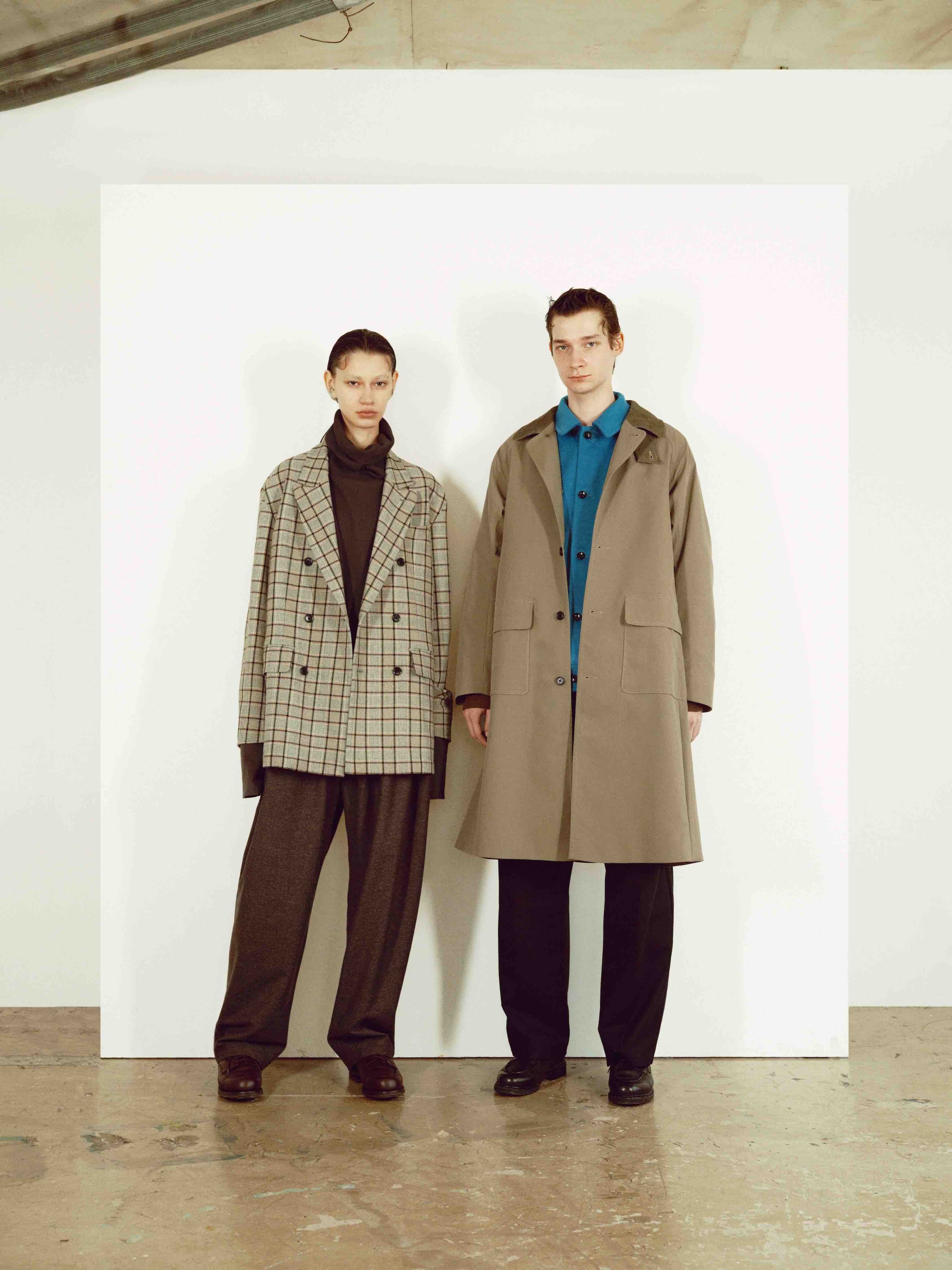 PE TWILL BAL COLLAR COAT / PEツイルバルカラーコート (KHAKI) | KICS