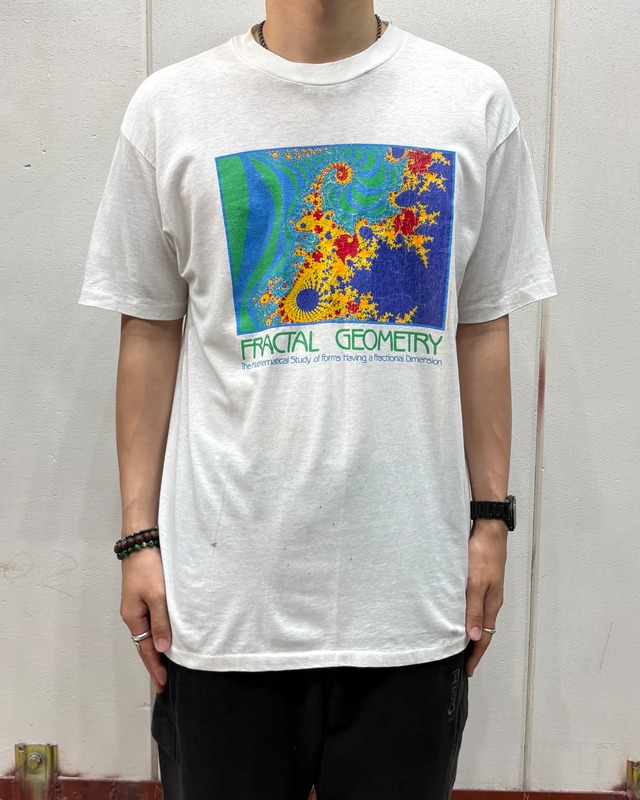 89's Fractal Design Art Tee "Fractal Geometry" "幾何学" 【下北沢店】
