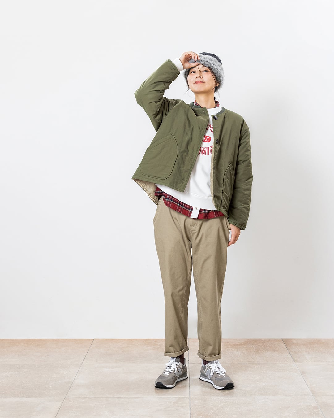 リブカラー中綿入りジャケット 【NJJP5687】 | Keitto NORTHERNTRUCK