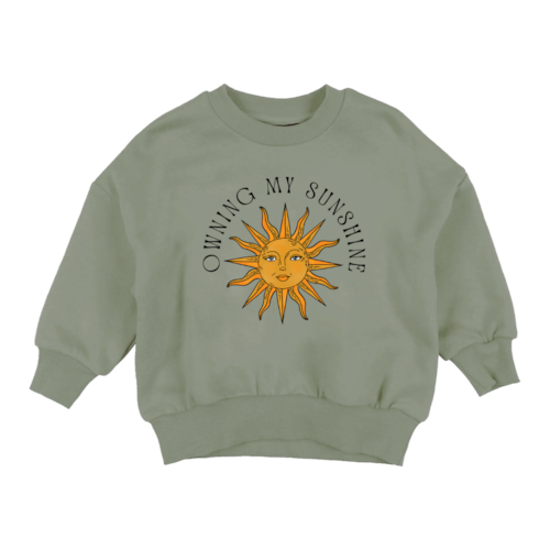 《Kind Rebel 2023AW》Sun Sweater / green