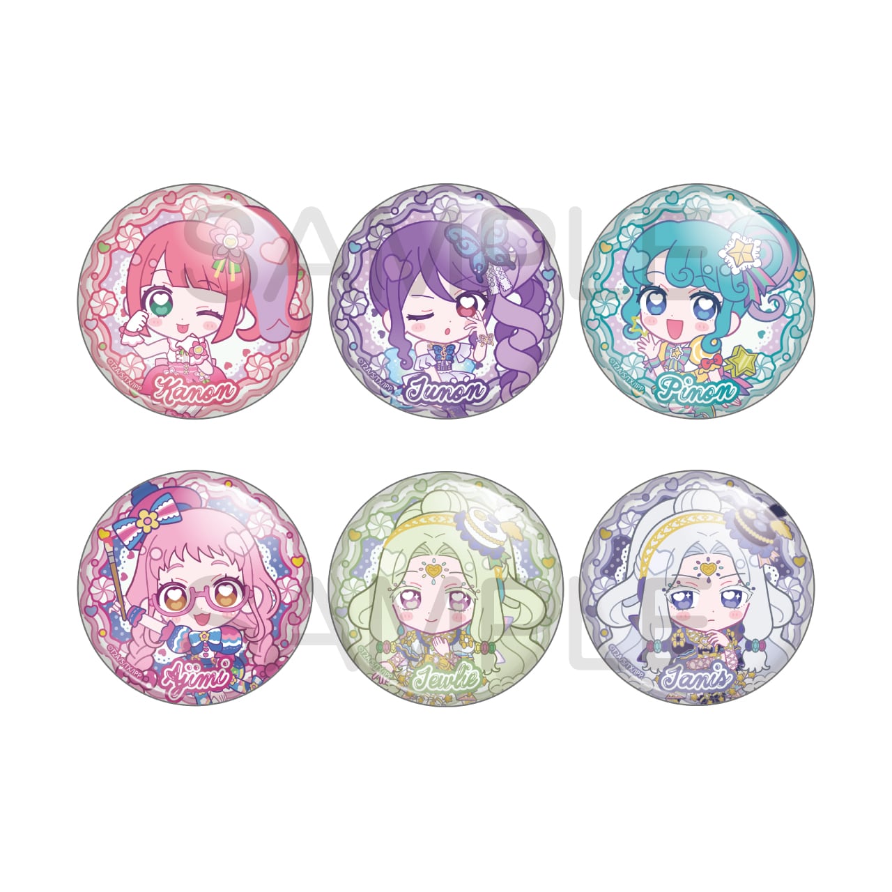 アニメ「ヘタリア World☆Stars」 描き下ろし缶バッジコレクション