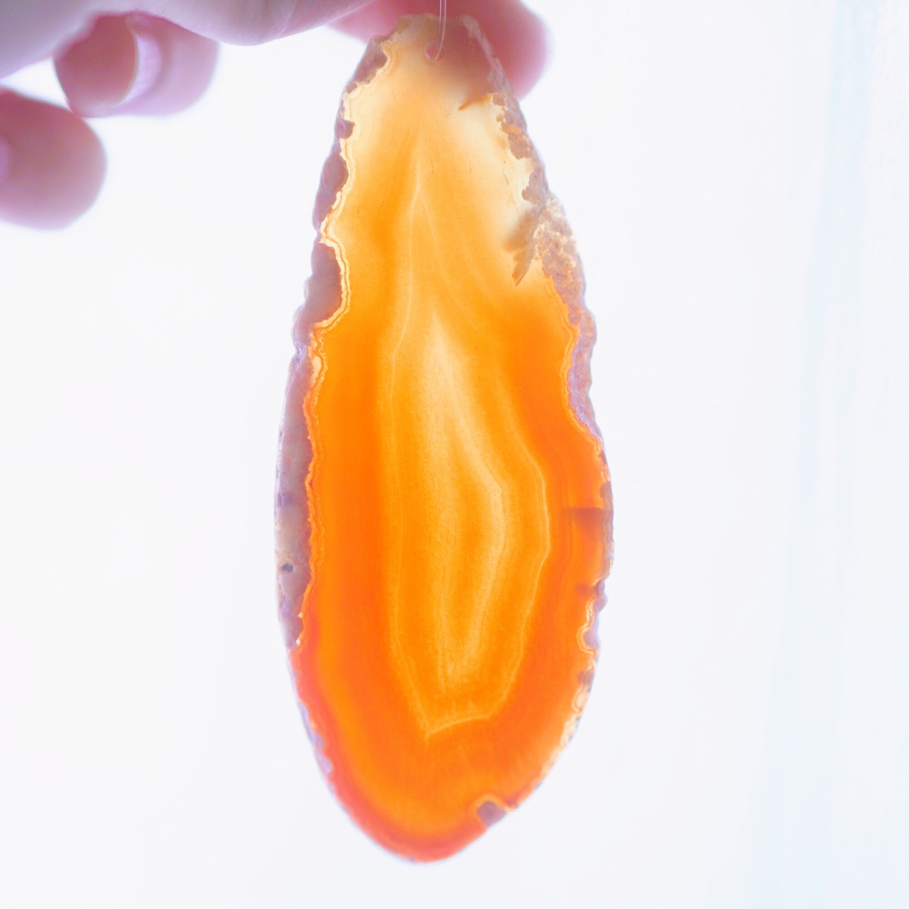 Mont Blanc 02 - アゲートヒーリングチャイム / Agate Sun Catcher Wind Chime 341