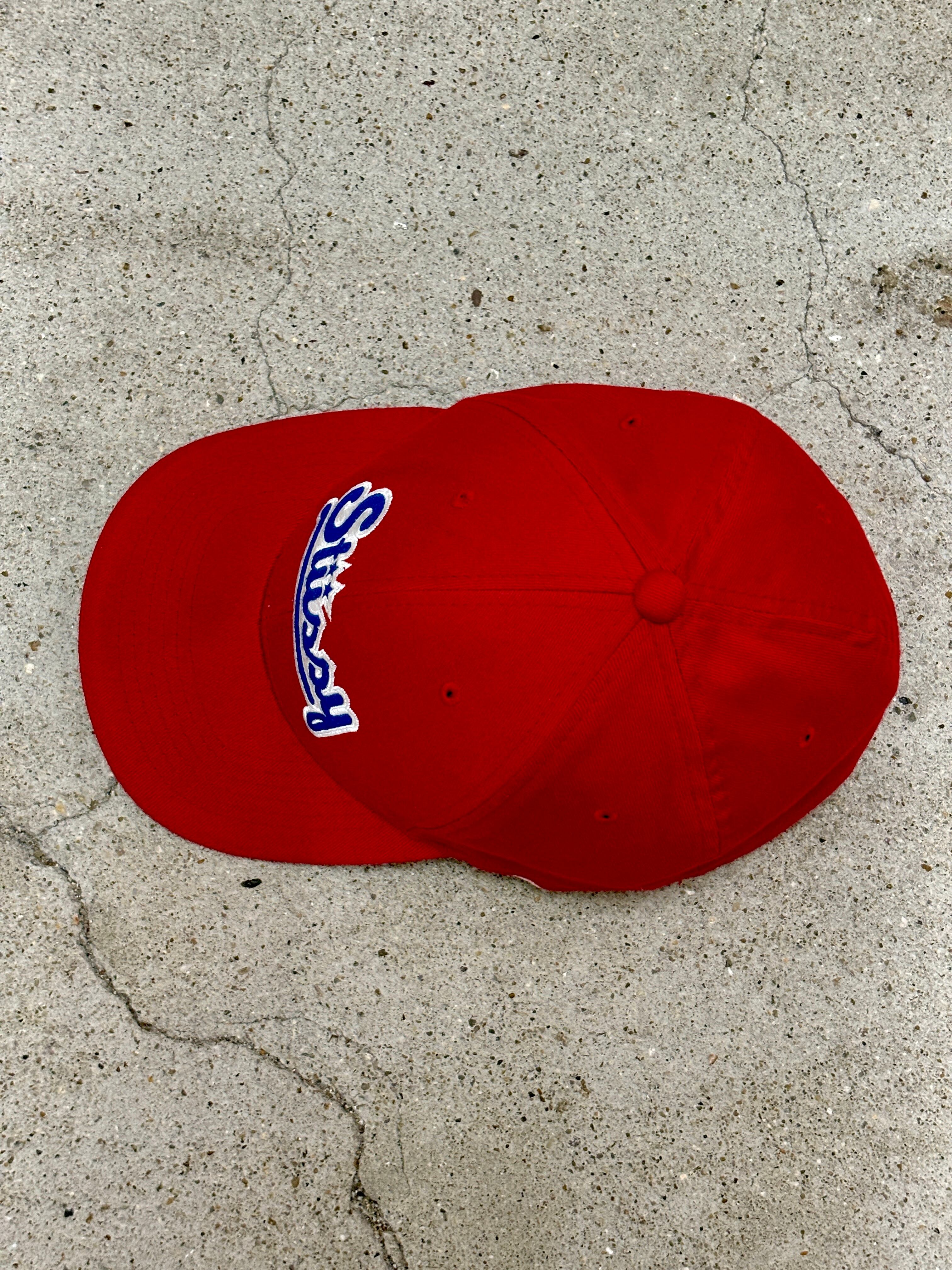 90～00s OLD STUSSY/Logo patch Cap/紺タグ/L-XL/ロゴパッチキャップ/6