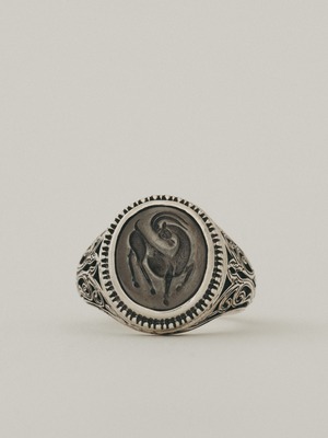 Antelope Signet Ring