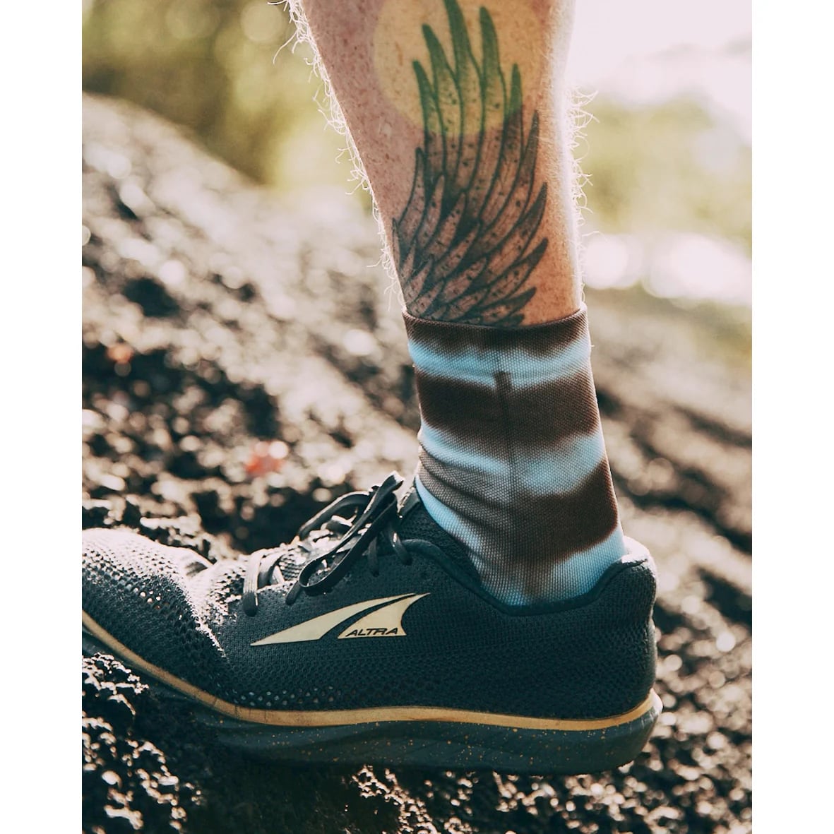 charbon / MARBLE SOCKS(BRW×TRQ) | 道がまっすぐ