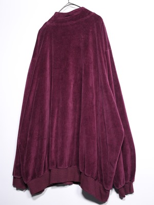 "KING SIZE" XXXL super over silhouette velours jacket