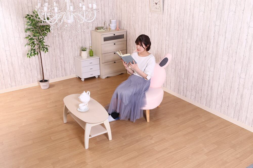 野ばら社rosily 小さなうさぎと1人掛けソファのセット　作家様 野ばら社rosily 小さなうさぎと1人掛けソファのセット 作家様 野ばら社