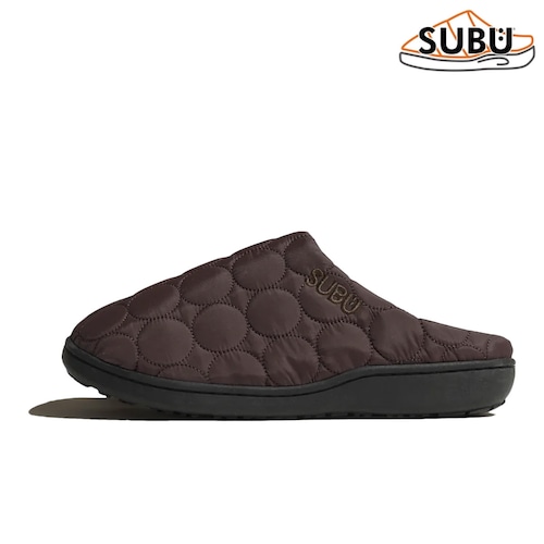 SUBU スブ CIRCLE サンダル 2026新作 ウィンターサンダル DARK BROWN